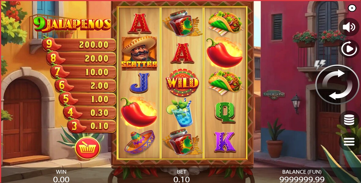 9 Jalapenos